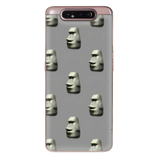 Чехол с рисунком «Каменное лицо» для Samsung Galaxy a80 2019 ( A805F ) Чехол с рисунком «Каменное лицо» для Samsung Galaxy a80 2019 ( A805F )