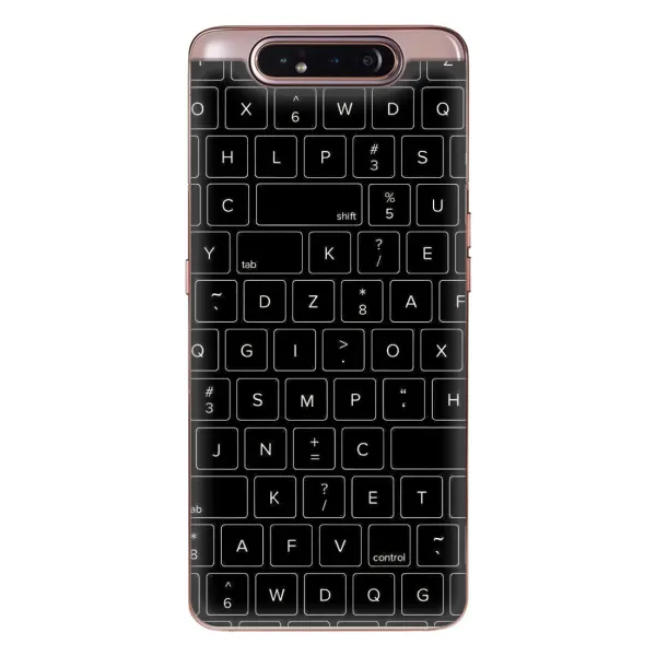 Чехол с рисунком «Клавиатура» для Samsung Galaxy a80 2019 ( A805F ) Чехол с рисунком «Клавиатура» для Samsung Galaxy a80 2019 ( A805F )