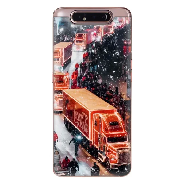 Чехол с рисунком «Кока Кола» для Samsung Galaxy a80 2019 ( A805F ) Чехол с рисунком «Кока Кола» для Samsung Galaxy a80 2019 ( A805F )