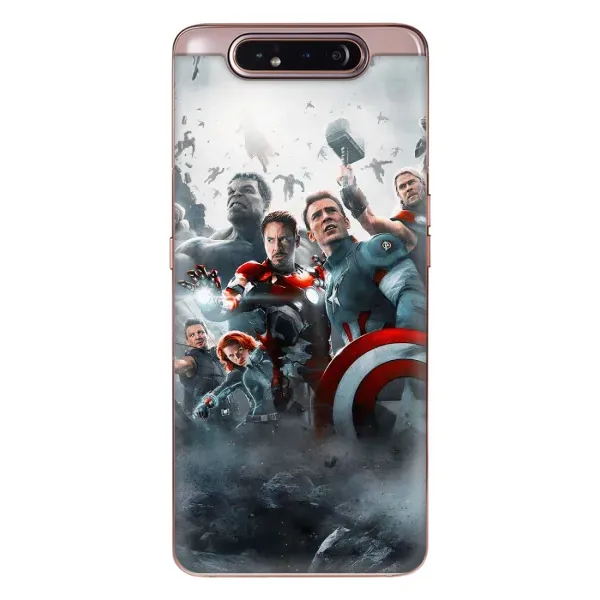Чехол с рисунком «Команда марвел» для Samsung Galaxy a80 2019 ( A805F ) Чехол с рисунком «Команда марвел» для Samsung Galaxy a80 2019 ( A805F )