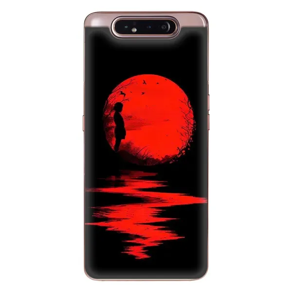 Чехол с рисунком «Красный Закат» для Samsung Galaxy a80 2019 ( A805F ) Чехол с рисунком «Красный Закат» для Samsung Galaxy a80 2019 ( A805F )