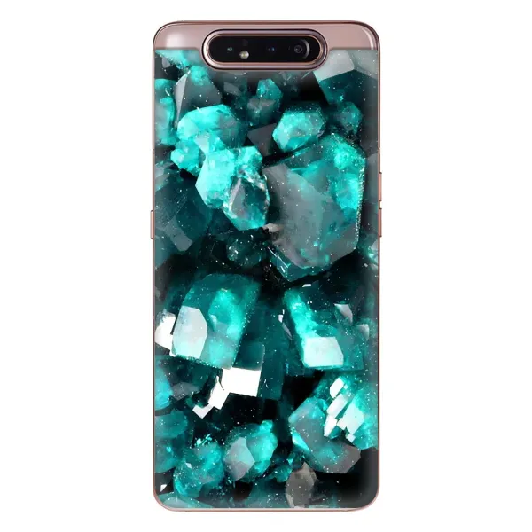 Чехол с рисунком «Кристалы» для Samsung Galaxy a80 2019 ( A805F ) Чехол с рисунком «Кристалы» для Samsung Galaxy a80 2019 ( A805F )