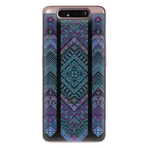 Силиконовый Чехол на Samsung Galaxy a80 2019 ( A805F ) (Крутой орнамент)