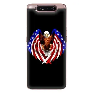 Чохол Прапор USA для Samsung Galaxy a80 2019 ( A805F ) (Крила США)