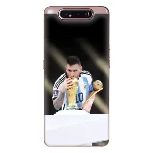 Чехлы Лео Месси Аргентина для Samsung Galaxy a80 2019 ( A805F ) (Кубок Мира)