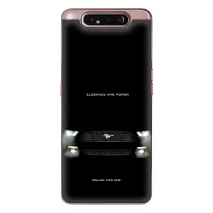 Чехлы с тематикой "Крутые машины" на Samsung Galaxy a80 2019 ( A805F ) (Черный Land Rover)