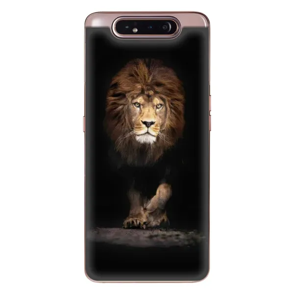 Чехол с рисунком «Красивый Лев» для Samsung Galaxy a80 2019 ( A805F ) Чехол с рисунком «Красивый Лев» для Samsung Galaxy a80 2019 ( A805F )