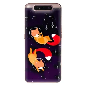 Чехол с Лисичкой для Samsung Galaxy a80 2019 ( A805F ) (Лисы)
