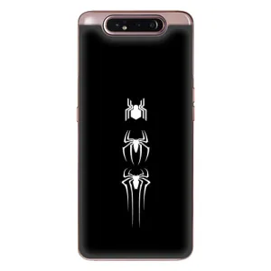 Чехол Супергерой Человека Паука на Samsung Galaxy a80 2019 ( A805F ) (Лого паука)