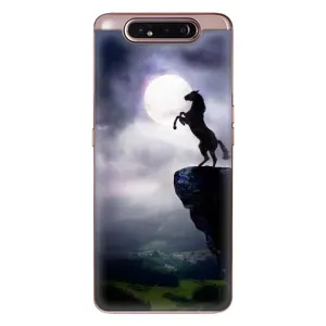 Чехлы с изображением разных животных для Samsung Galaxy a80 2019 ( A805F ) (Лошадь)