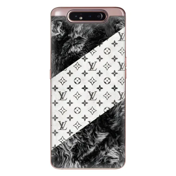 Чохол з малюнком «LV на білому» для Samsung Galaxy a80 2019 ( A805F ) Чохол з малюнком «LV на білому» для Samsung Galaxy a80 2019 ( A805F )