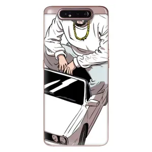 Чехлы с тематикой "Крутые машины" на Samsung Galaxy a80 2019 ( A805F ) (Любитель машин)