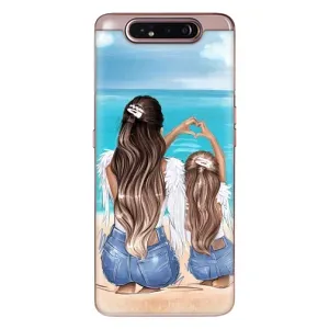 Чехлы для МАМЫ на Samsung Galaxy a80 2019 ( A805F ) (Мама и дочь)
