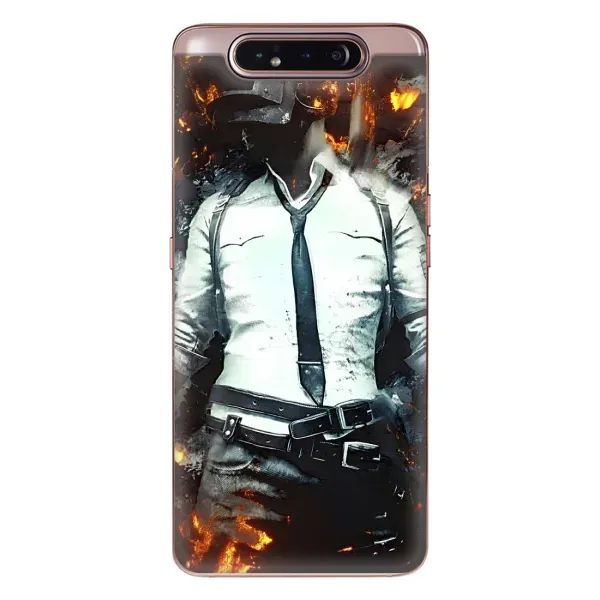 Чехол с рисунком «Man Пубг» для Samsung Galaxy a80 2019 ( A805F ) Чехол с рисунком «Man Пубг» для Samsung Galaxy a80 2019 ( A805F )