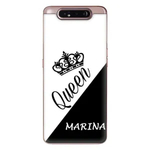 Чехлы для Samsung Galaxy a80 2019 ( A805F ) - Женские имена (MARINA)