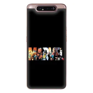 Силиконовый Чехол для Samsung Galaxy a80 2019 ( A805F ) (MARVEL)