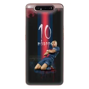 Чехол (TPU) с Футболистом на Samsung Galaxy a80 2019 ( A805F ) (MBAPPE 10)