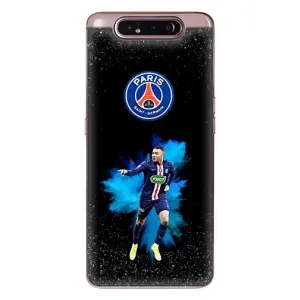 Чехол (TPU) с Футболистом на Samsung Galaxy a80 2019 ( A805F ) (Мбаппе ПСЖ)