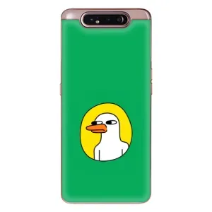 Бампер с принтом Мемы для Samsung Galaxy a80 2019 ( A805F ) (Мем Утка)