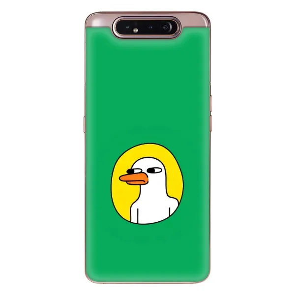 Чехол с рисунком «Мем Утка» для Samsung Galaxy a80 2019 ( A805F ) Чехол с рисунком «Мем Утка» для Samsung Galaxy a80 2019 ( A805F )