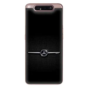 Силиконовый бампер с картинкой машины на Samsung Galaxy a80 2019 ( A805F ) (Mercedes)