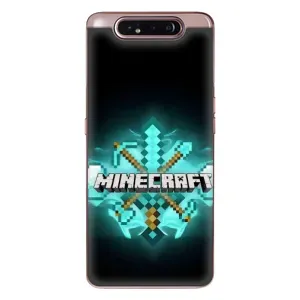 Чехол майнкрафт для Samsung Galaxy a80 2019 ( A805F ) (MineCraft 2)