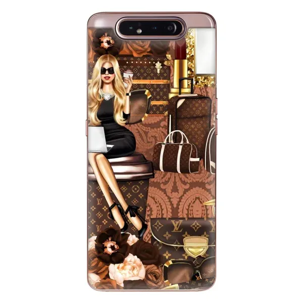 Чохол з малюнком «Мода Луі Віттон» для Samsung Galaxy a80 2019 ( A805F ) Чохол з малюнком «Мода Луі Віттон» для Samsung Galaxy a80 2019 ( A805F )