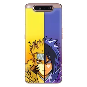 Купить Чохли на телефон з принтом Anime для Samsung Galaxy a80 2019 ( A805F ) (Naruto Vs Sasuke)