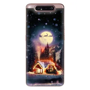 Чехлы на Новый Год Samsung Galaxy a80 2019 ( A805F ) (Настроение зимнее)