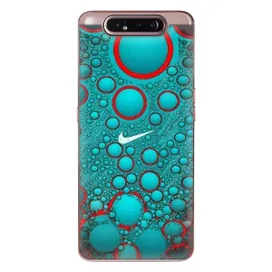 Силіконовый Чохол на Samsung Galaxy a80 2019 ( A805F ) з картинкою НАЙК (Найк зелений)