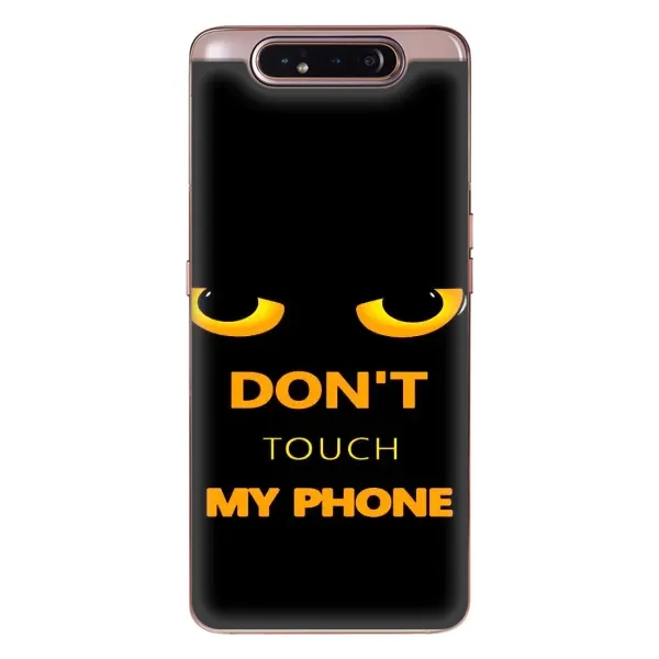 Чехол с рисунком «Не трогай мой телефон» для Samsung Galaxy a80 2019 ( A805F ) Чехол с рисунком «Не трогай мой телефон» для Samsung Galaxy a80 2019 ( A805F )