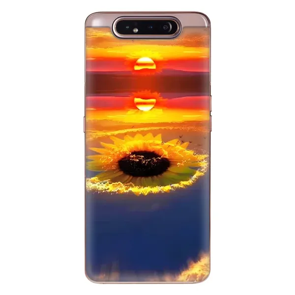 Чехол с рисунком «Небо подсолнух» для Samsung Galaxy a80 2019 ( A805F ) Чехол с рисунком «Небо подсолнух» для Samsung Galaxy a80 2019 ( A805F )