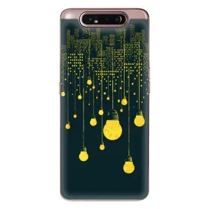 Силиконовые Чехлы Любимому человеку для Samsung Galaxy a80 2019 ( A805F ) (Ночной город)