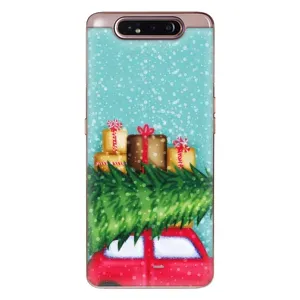 Чехол Новогодняя Елка на Samsung Galaxy a80 2019 ( A805F ) (Новогодние подарки)