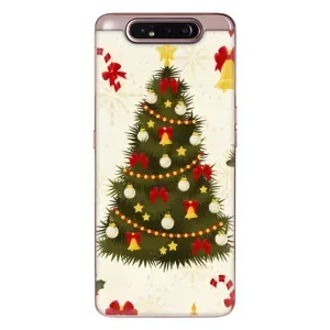 Чехол Новогодняя Елка на Samsung Galaxy a80 2019 ( A805F ) (Новогодний принт)