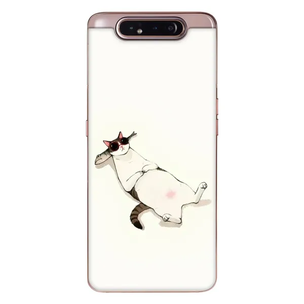 Чехол с рисунком «Отдых» для Samsung Galaxy a80 2019 ( A805F ) Чехол с рисунком «Отдых» для Samsung Galaxy a80 2019 ( A805F )