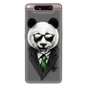 Чехлы с Пандами на Samsung Galaxy a80 2019 ( A805F ) (Панда в очках)