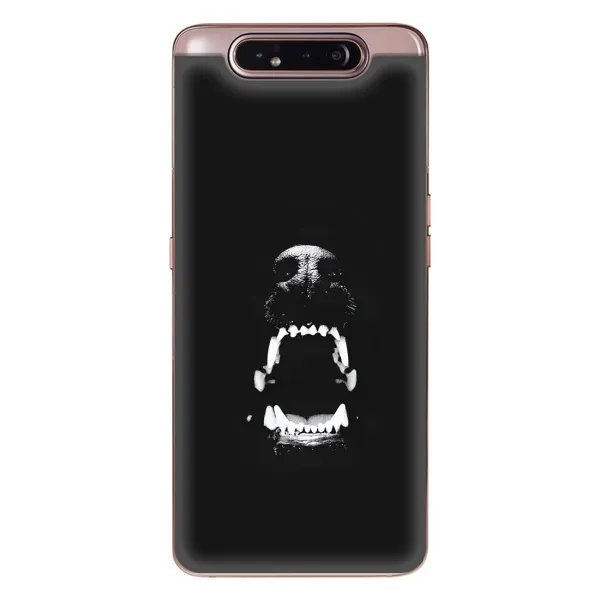 Чехол с рисунком «Пасть добермана» для Samsung Galaxy a80 2019 ( A805F ) Чехол с рисунком «Пасть добермана» для Samsung Galaxy a80 2019 ( A805F )