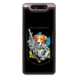 Чехол с принтом для Samsung Galaxy a80 2019 ( A805F ) (Патрон Воин)