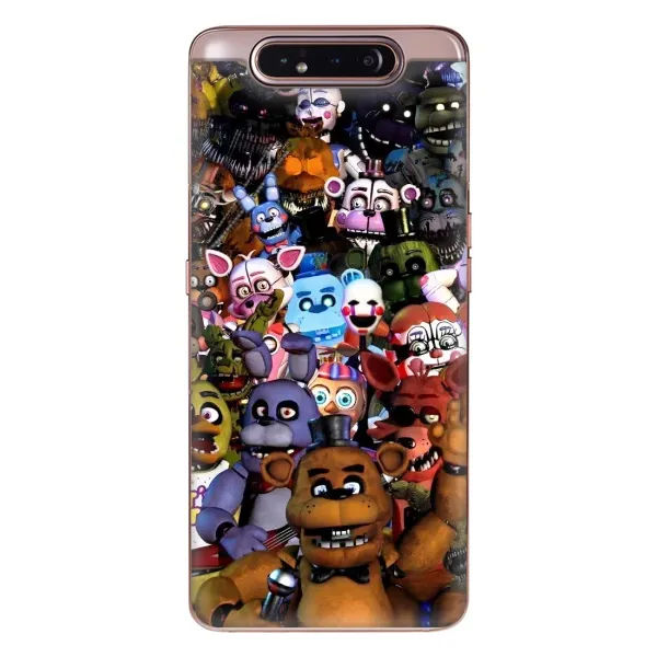 Чехол с рисунком «Персонажи Фредди» для Samsung Galaxy a80 2019 ( A805F )