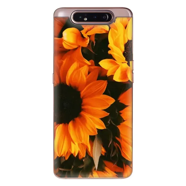 Чехол с рисунком «подсолнухи» для Samsung Galaxy a80 2019 ( A805F ) Чехол с рисунком «подсолнухи» для Samsung Galaxy a80 2019 ( A805F )