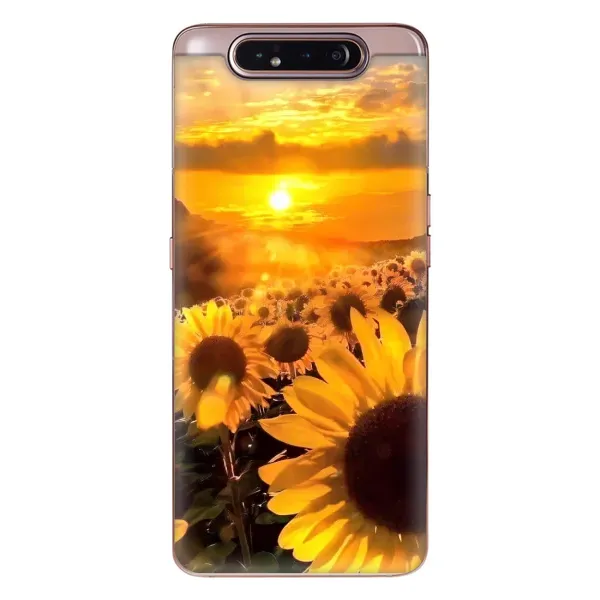 Чехол с рисунком «поле подсолнухов» для Samsung Galaxy a80 2019 ( A805F ) Чехол с рисунком «поле подсолнухов» для Samsung Galaxy a80 2019 ( A805F )