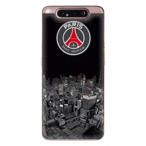 Силиконовые Чехлы принт Футбол на Samsung Galaxy a80 2019 ( A805F ) (PSG)