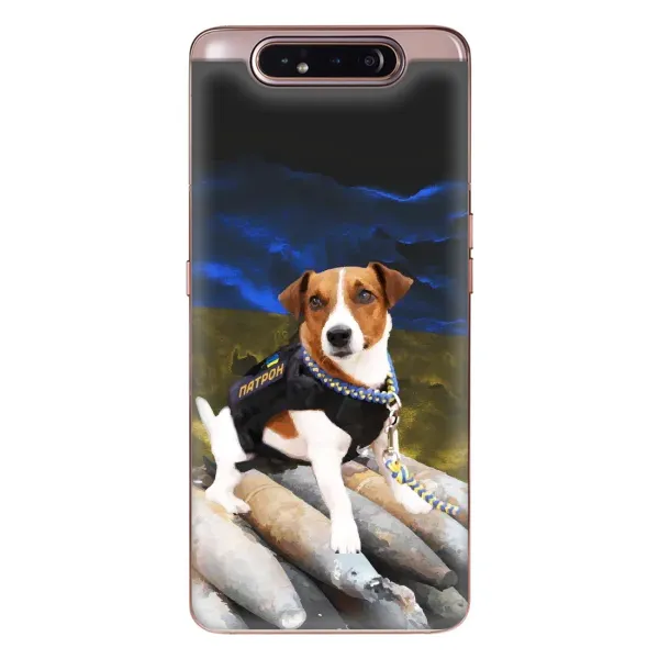 Чехол с рисунком «Пёс Патрон» для Samsung Galaxy a80 2019 ( A805F ) Чехол с рисунком «Пёс Патрон» для Samsung Galaxy a80 2019 ( A805F )