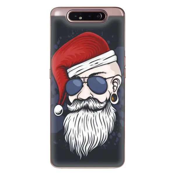 Чехол с рисунком «Рождественский МЕН» для Samsung Galaxy a80 2019 ( A805F ) Чехол с рисунком «Рождественский МЕН» для Samsung Galaxy a80 2019 ( A805F )