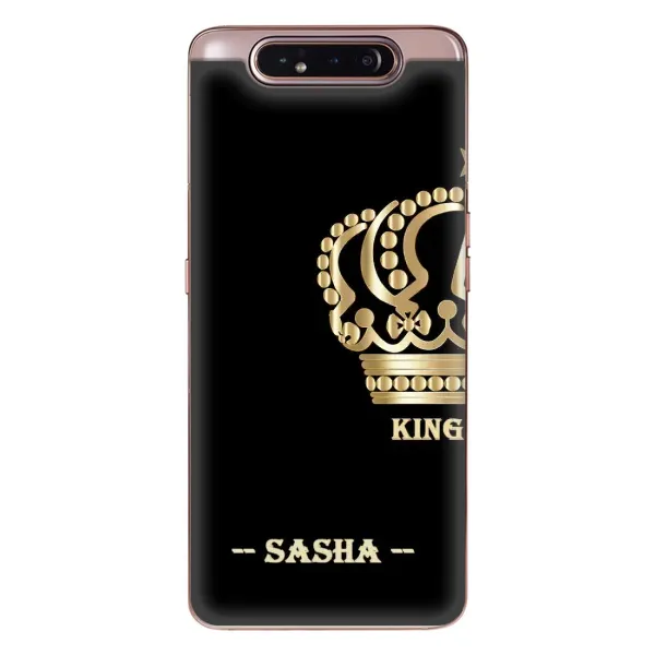 Чехол с рисунком «SASHA» для Samsung Galaxy a80 2019 ( A805F ) Чехол с рисунком «SASHA» для Samsung Galaxy a80 2019 ( A805F )