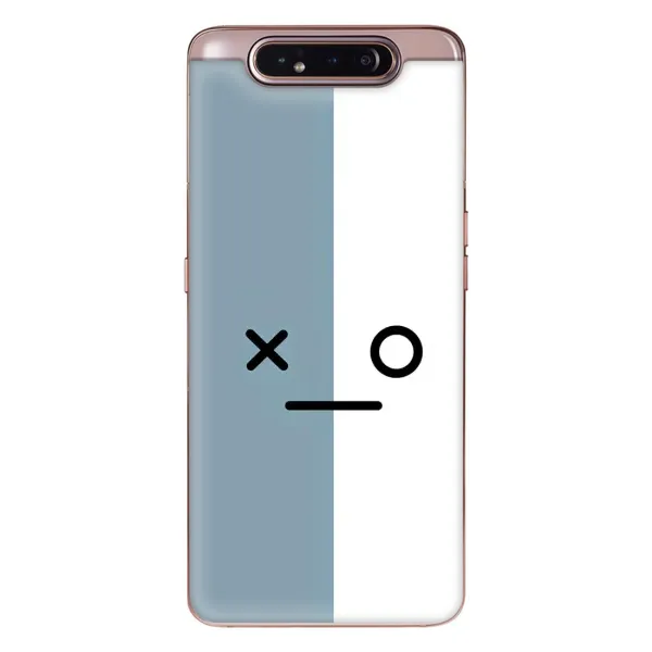 Чехол с рисунком «Серо-белый» для Samsung Galaxy a80 2019 ( A805F ) Чехол с рисунком «Серо-белый» для Samsung Galaxy a80 2019 ( A805F )