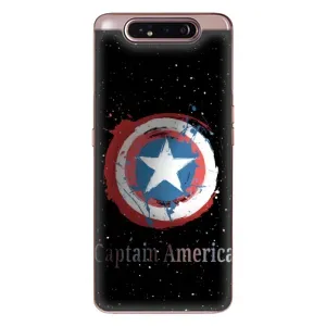 Чехол с Щитом Капитана Америки на Samsung Galaxy a80 2019 ( A805F ) (Щит Капитана)