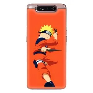Чохли з принтом НАРУТО на Samsung Galaxy a80 2019 ( A805F ) (Силует Наруто)