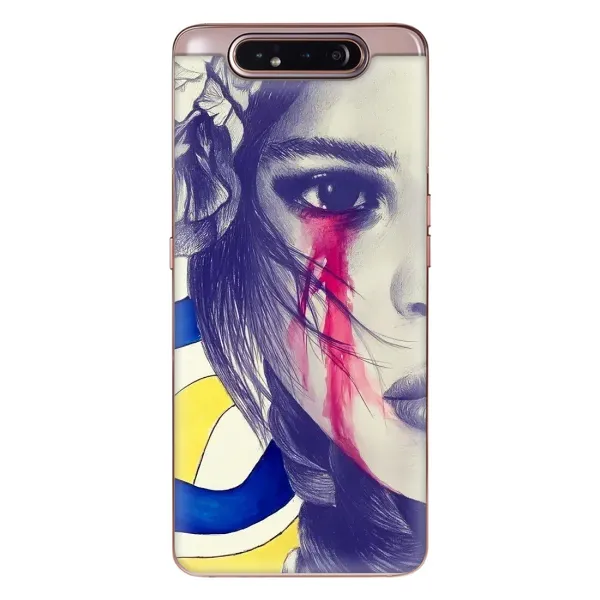Чехол с рисунком «Слезы Украины» для Samsung Galaxy a80 2019 ( A805F ) Чехол с рисунком «Слезы Украины» для Samsung Galaxy a80 2019 ( A805F )